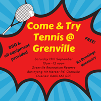 Tennis at Grenville
